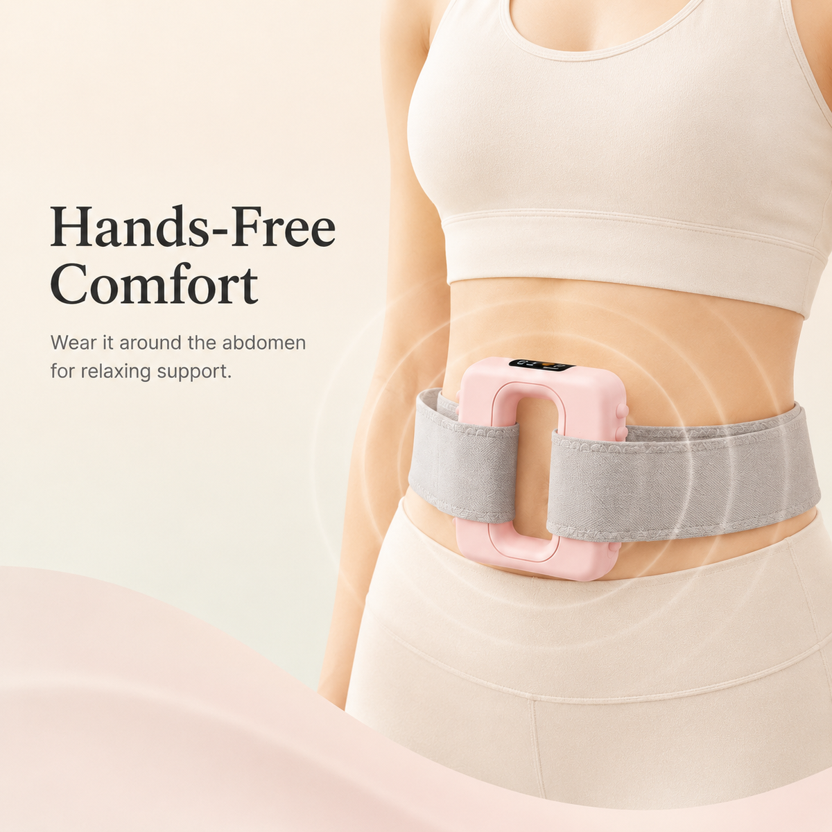 LOOP ONE Pro™ Full-Body Vibration Massager with Adjustable Wrap Belt