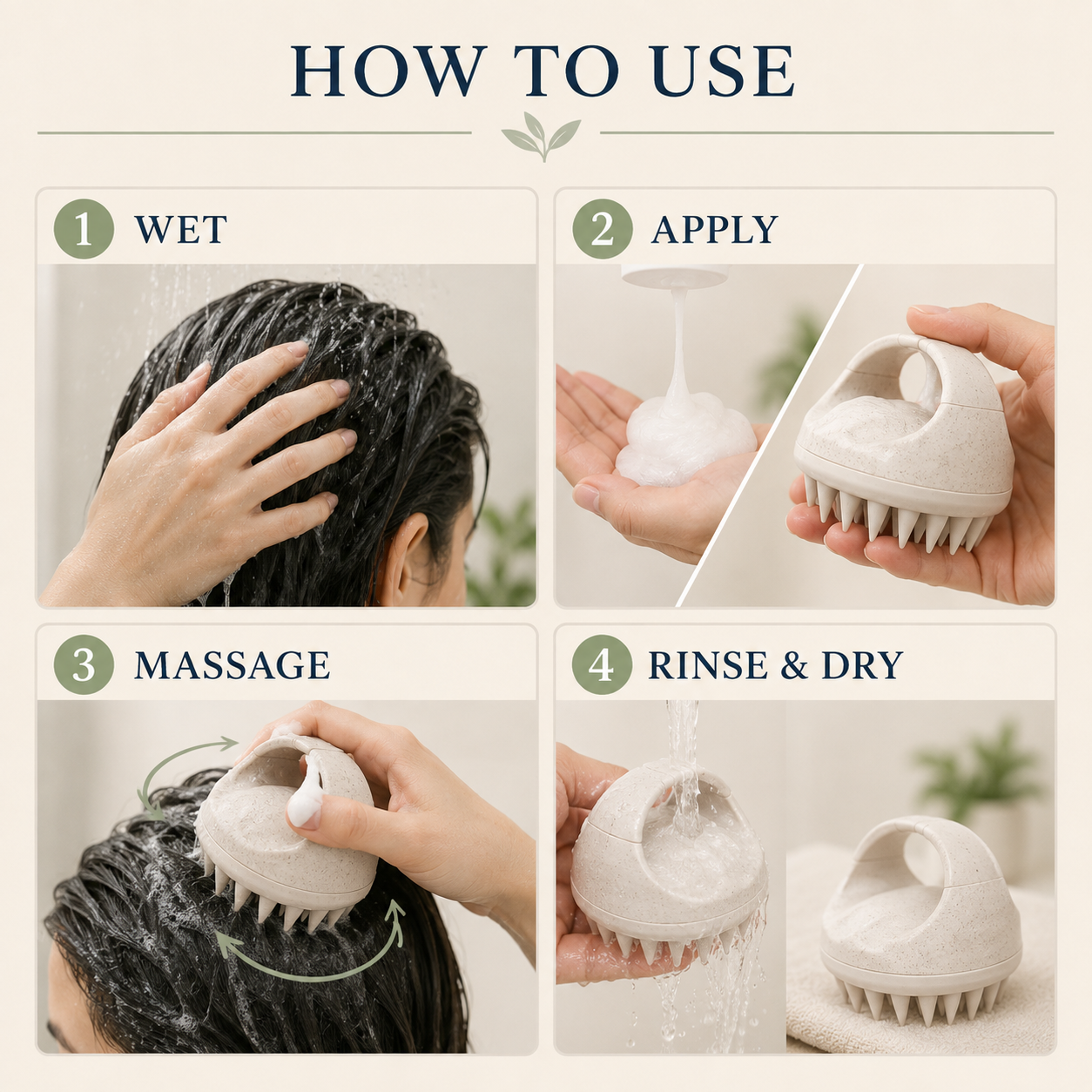 OSCIRA Scalp Massage Brush™